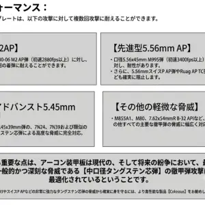 ADEPT ARMOR　近隣諸国小銃徹甲弾対応プレート　Archonの画像2枚目