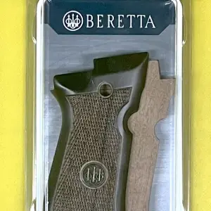 BERETTA 純正 M84F用木製グリップ（メダリオン）